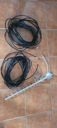 ANTENA LTE Internetowa Atk-2600 + 2x  kabel antenowy 15 mb