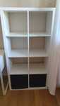 Regał Kallax Ikea 2x4 biały