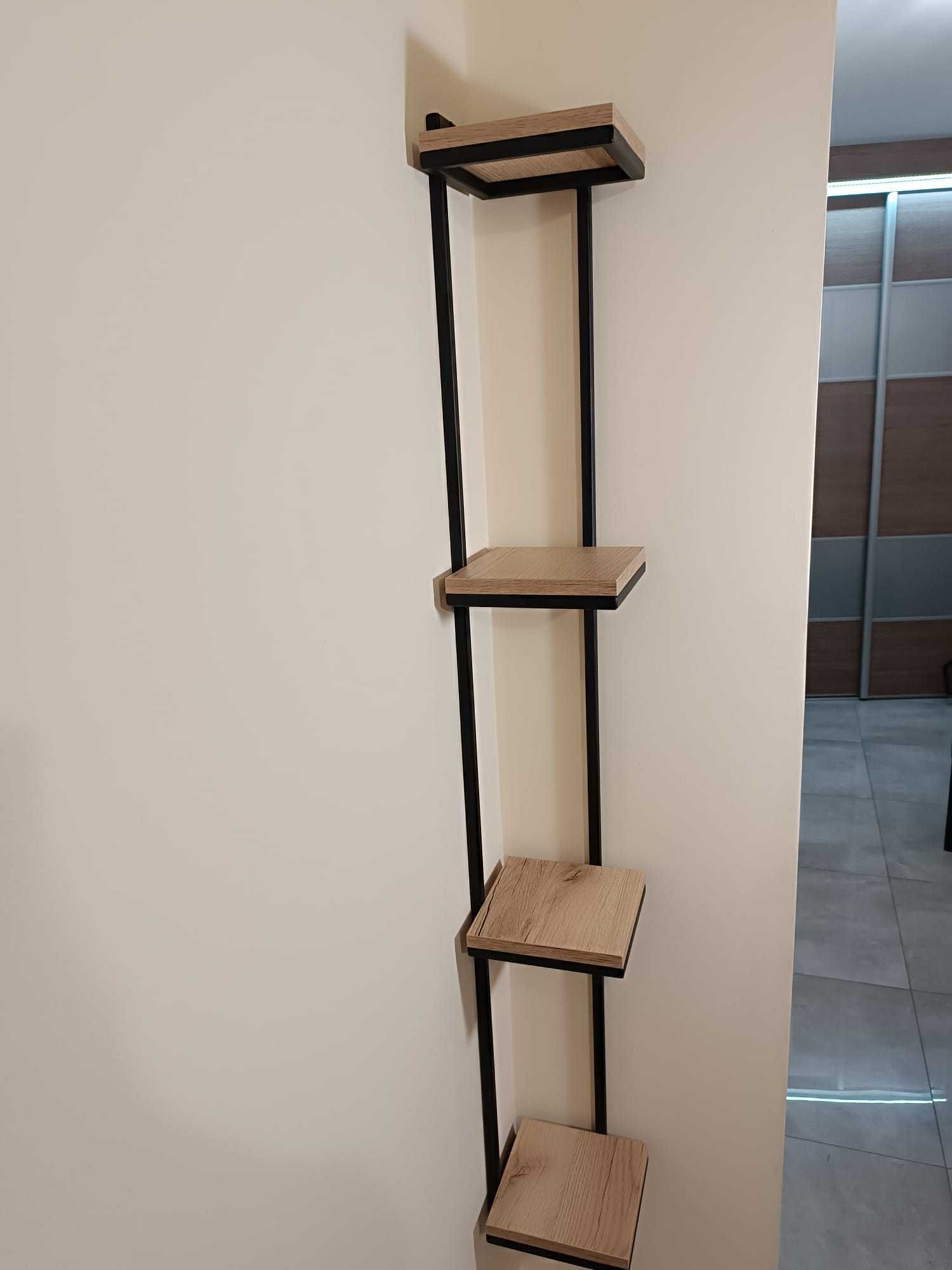 Narożny Kwietnik Na Ścianę Loft Kwietnik Metalow
