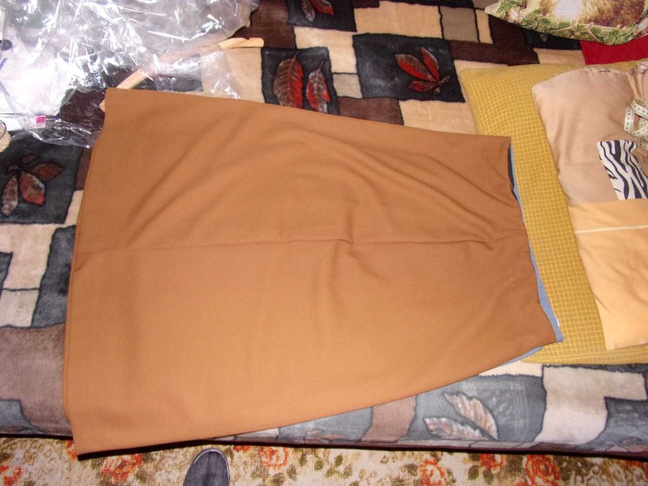 Spódnica DUŻA z bistoru (jasny brąz).