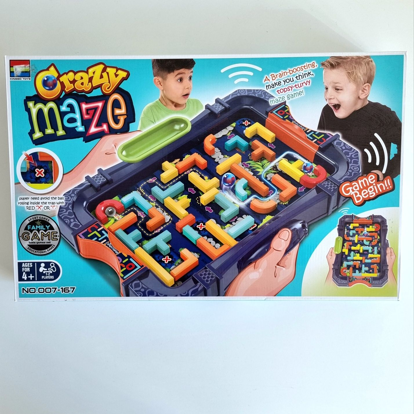 Gra logiczna, labirynt Crazy Maze
