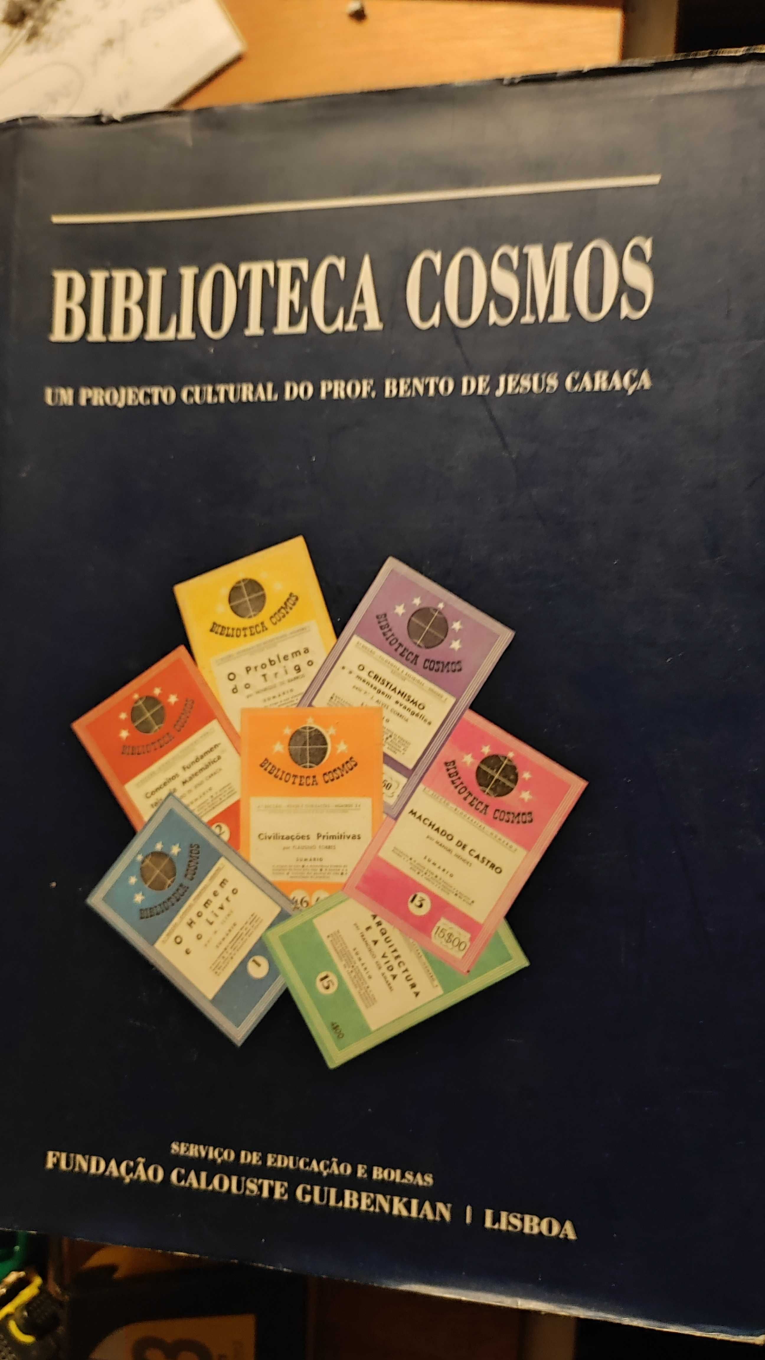 Livro: Biblioteca Cosmos, de Bento de Jesus Caraça- compêndio