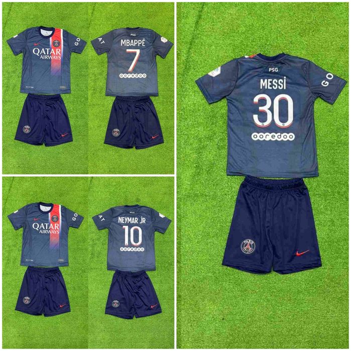 Футбольная форма "ПСЖ" Неймар, Мбаппе, Месси, Dembele