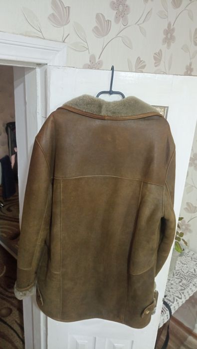 Дублянки чоловіча натуральна з натуральним хутром.