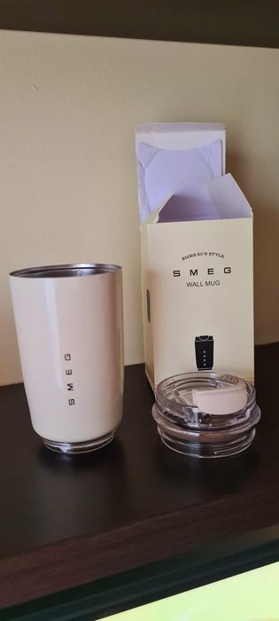 Termokubek smeg beż