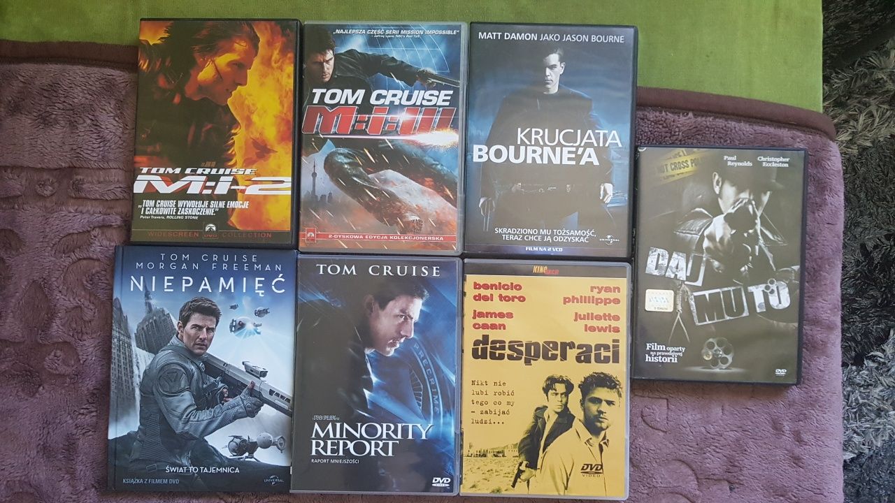 Tom cruise DVD raport mniejszości, niepamięć