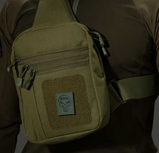 Сумка Мужская Мессенджер BEZET Holster хаки