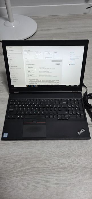 Laptop Lenovo L560 i3 6100 8Ram 512Dysk