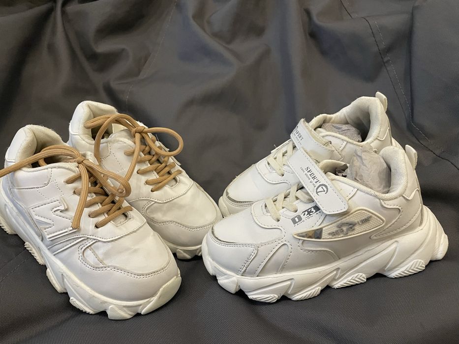 Кросівки крассовки білі 19 см унісекс