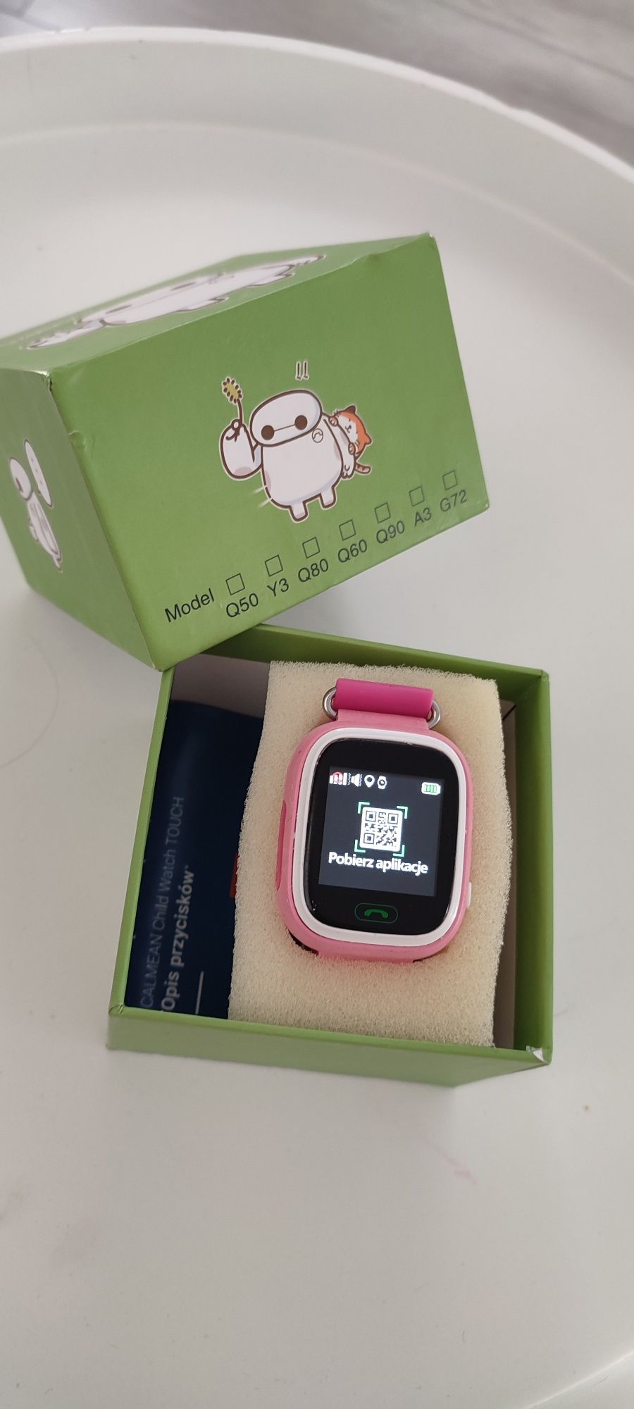 Zegarek dla dzieci z GPS firmy calmean