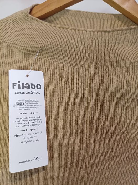 Жіночий в'язаний джемпер з кантом, Туреччина, 42-48