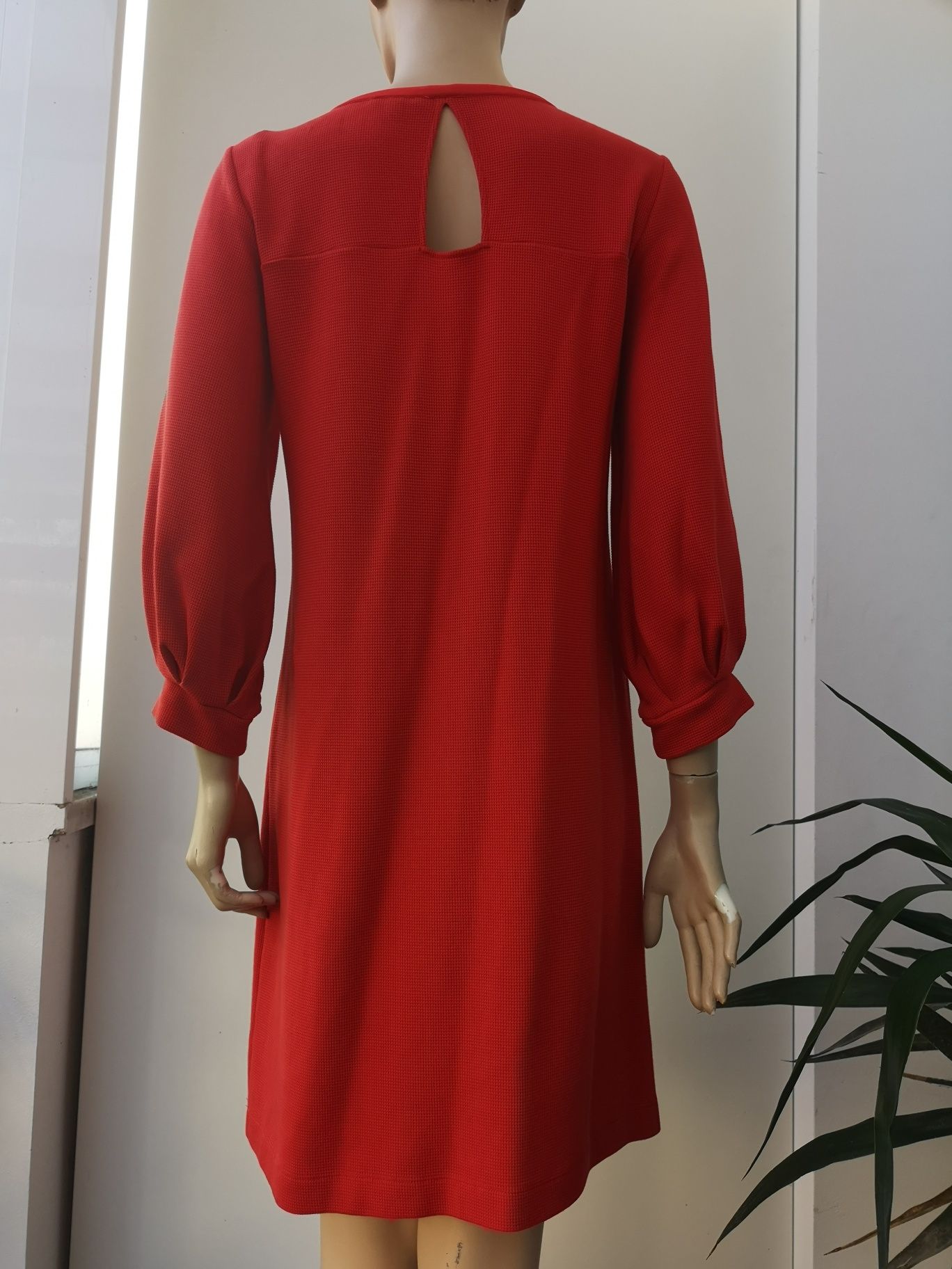 Vestido vermelho novo Massimo Dutti