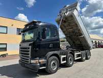 Scania G480  8X4 Full Stell + Retarder + MANUAL