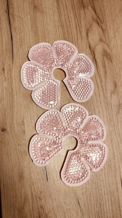 Kompresy żelowe na piersi chłodząco- grzejące