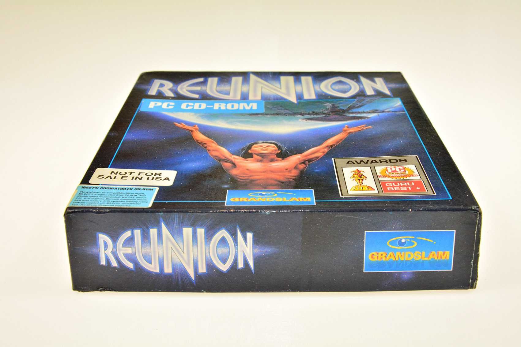 REUNION - duży big box, Grandslam 1994, unikat!!! Dos Windows 95