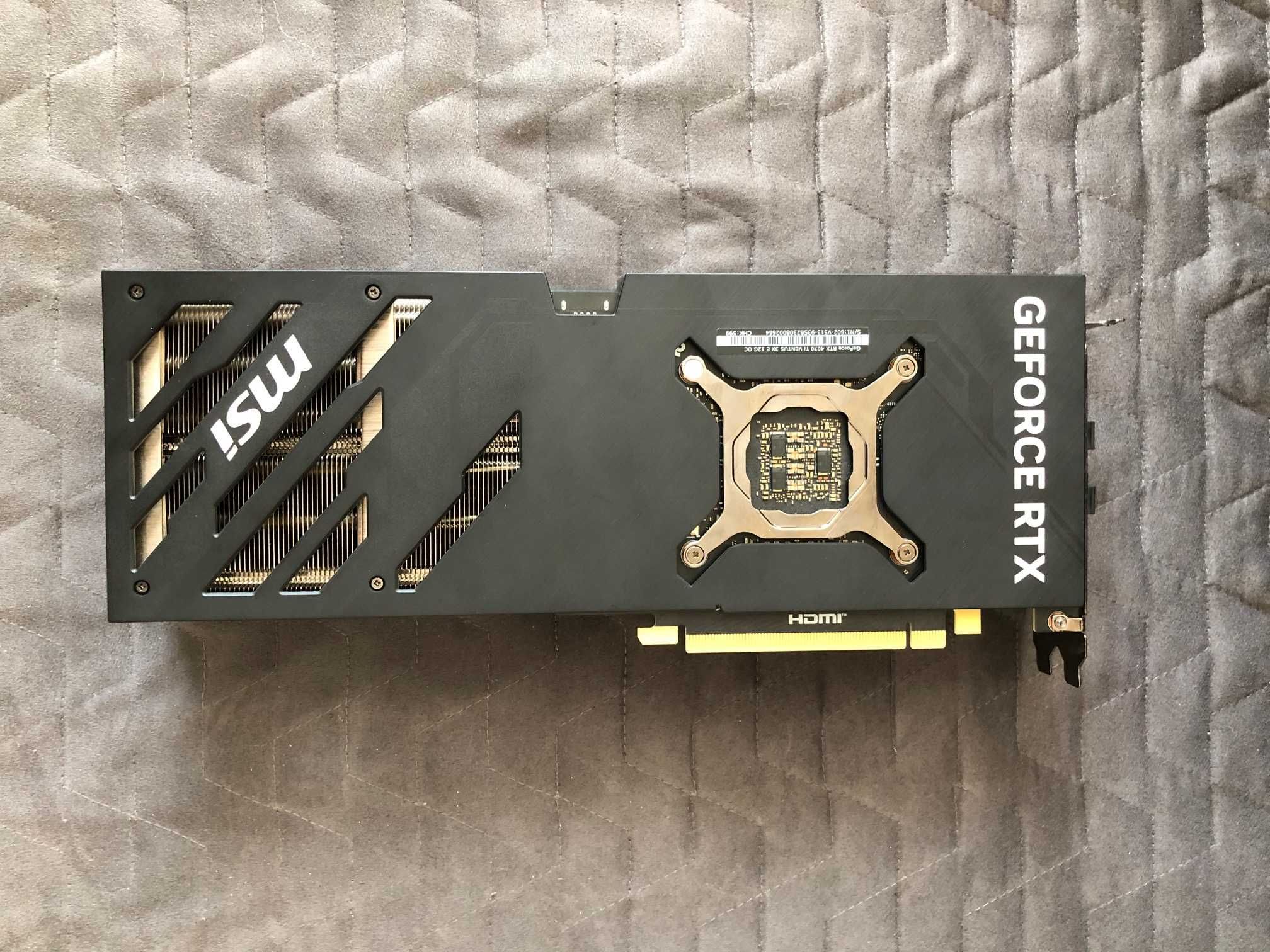 Karta graficzna MSI RTX 4070 Ti VENTUS 3X E OC 12GB