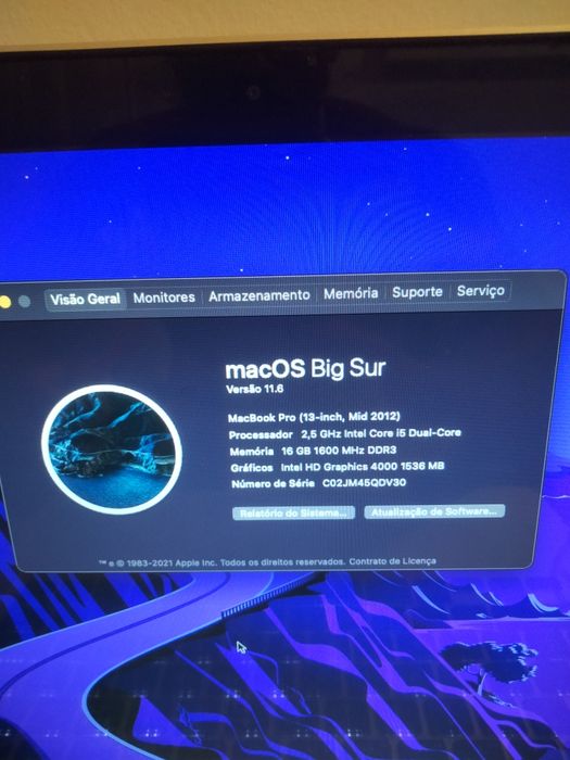 MacBook pro 2012