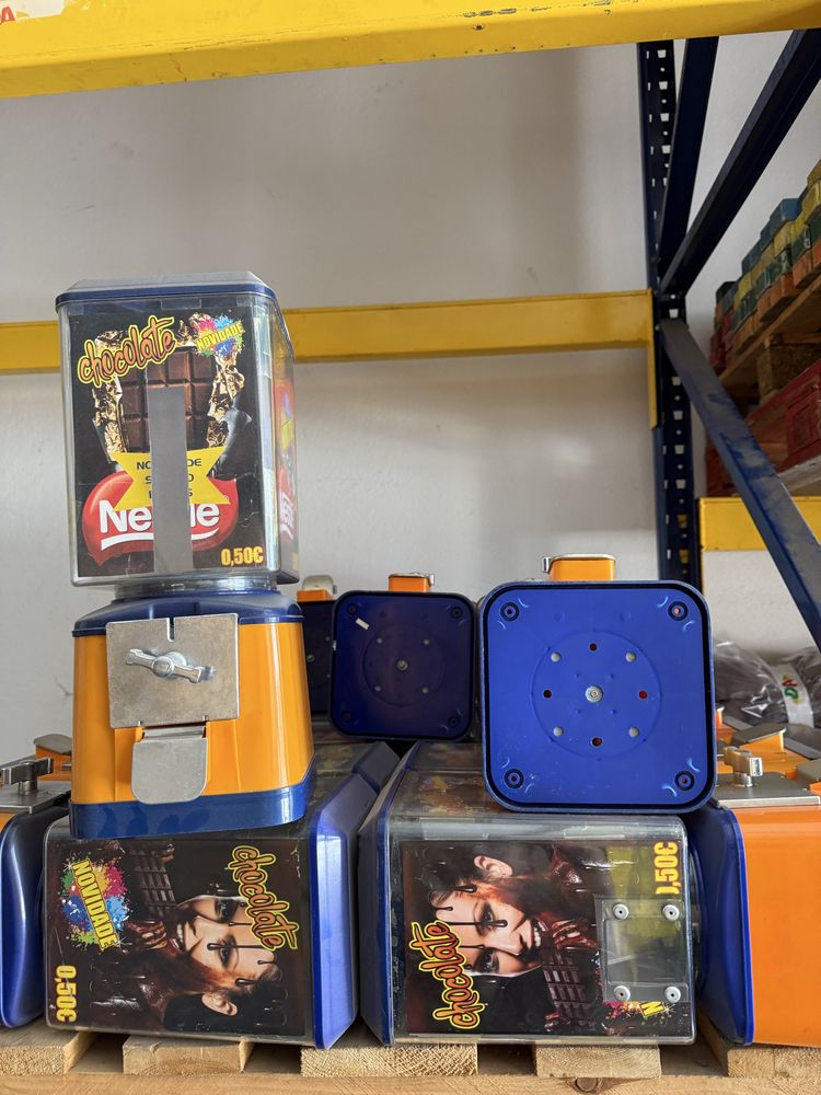 Maquinas vending - chocolates / brindes 0,50€