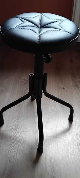 Stołek perkusyjny obrotowy regulowana wysokość