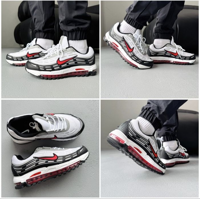 р36-45 Кросівки Nike Air Max TL 2.5 White Silver Black