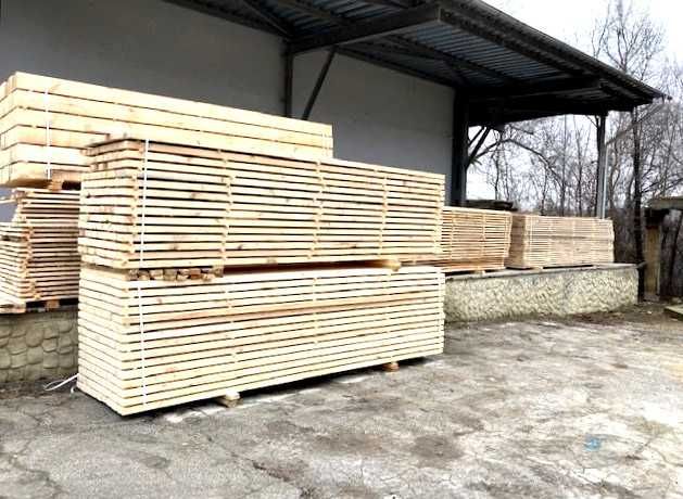 Дошка, брус, рейка обрізна і необрізна — вигідно оптом