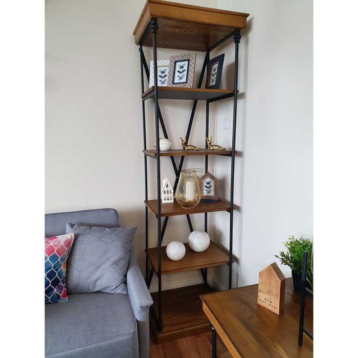Nowoczesny regał loft wysoki stojący