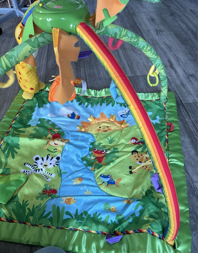 Tapete de atividades fisher price rainforest