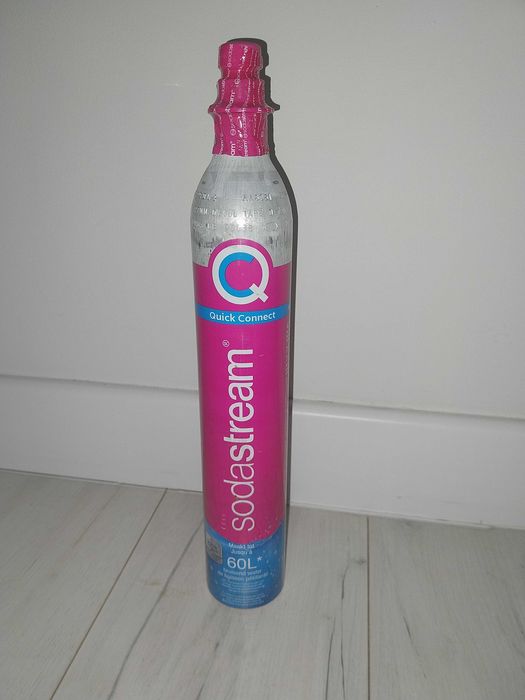 Sodastream nabój różowy pełny nowy