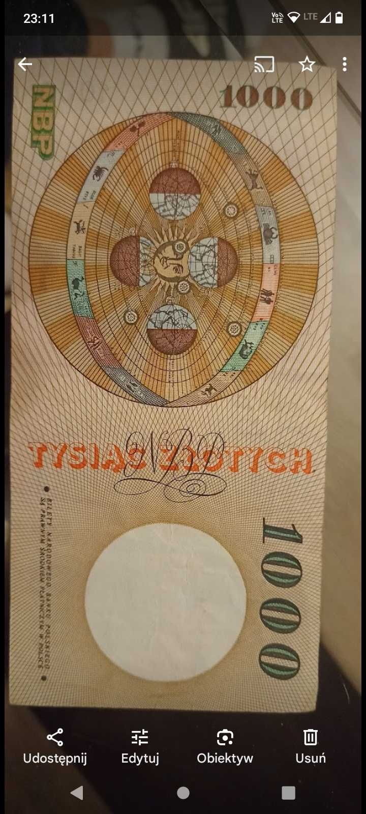 1000zl Kopernik  1965r i inne zaproponuj cenę