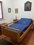 Cama articulada elétrica com oferta de colchão antiescaras