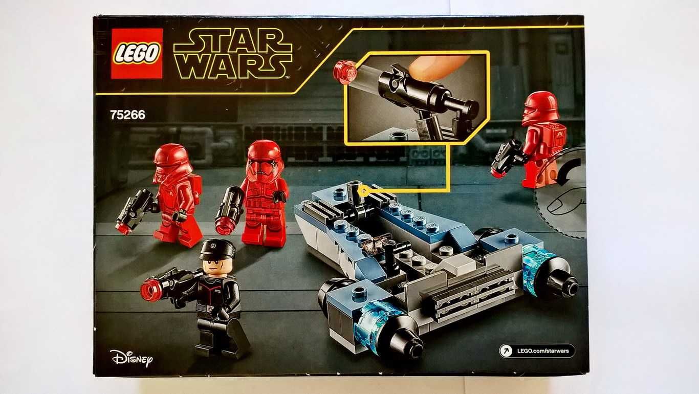 Lego Star Wars 75266 Sith Troopers Battle Pack selado