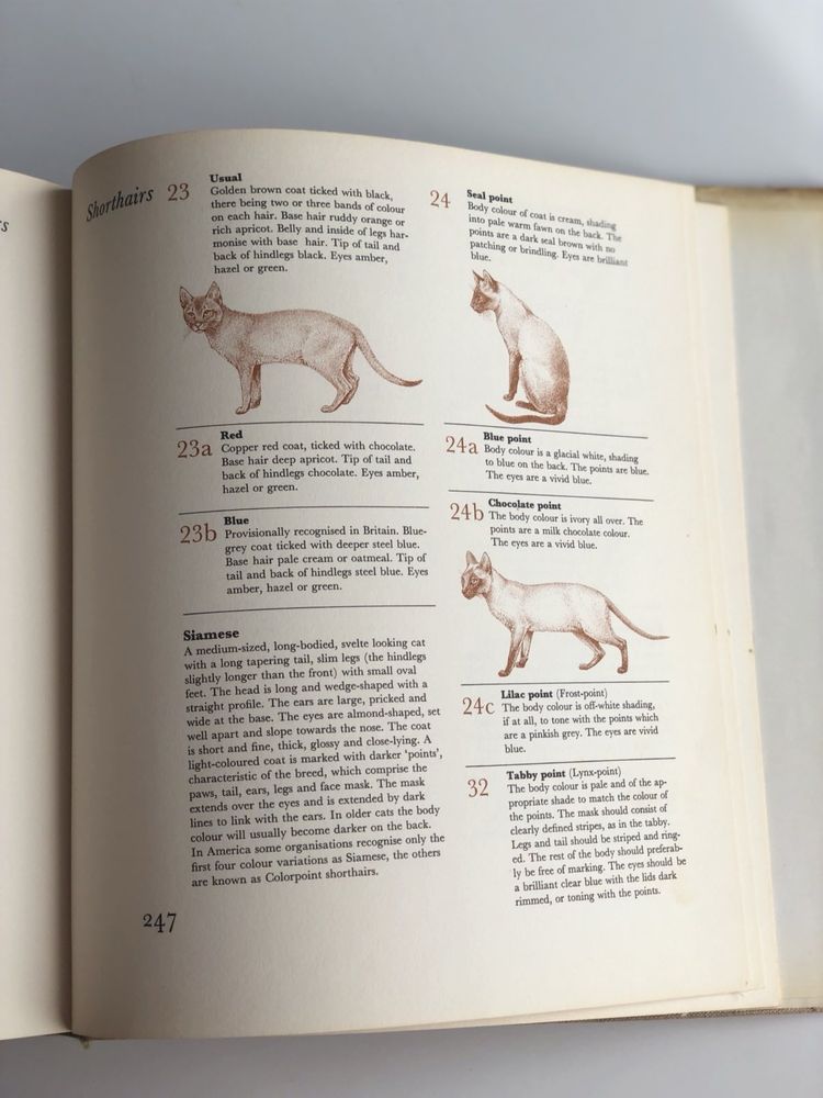 “Большая книга кошек“ Manfred Bürger 1979г.