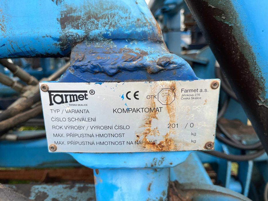 Культиватор-компактомат Farmet-K1000, 2015р