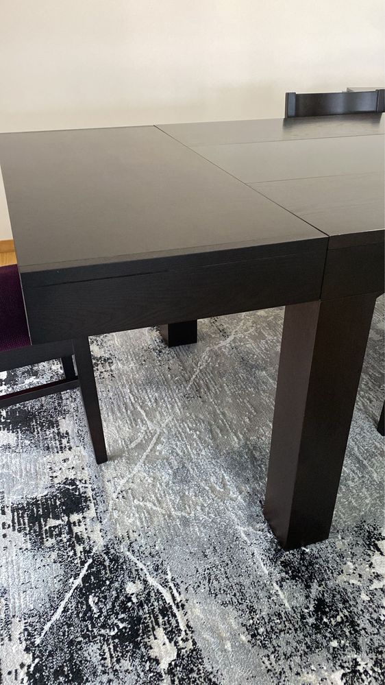 Mesa sala jantar extensível madeira maciça