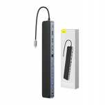 Baseus Wielofunkcyjny Hub 12W1 Szybkie Ładowanie 100W Usb-C 2X Hdmi
