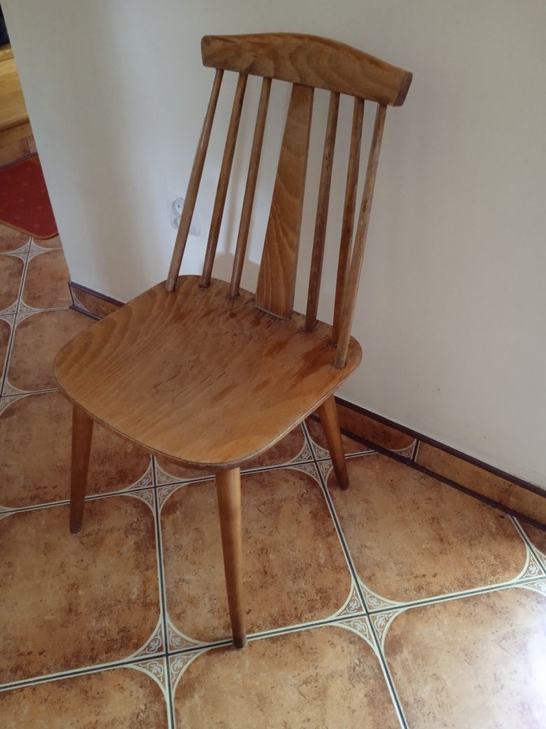 Krzesło patyczak PRL