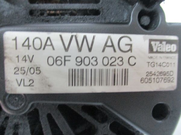 Alternador VOLKSWAGEN Golf V (1K1)