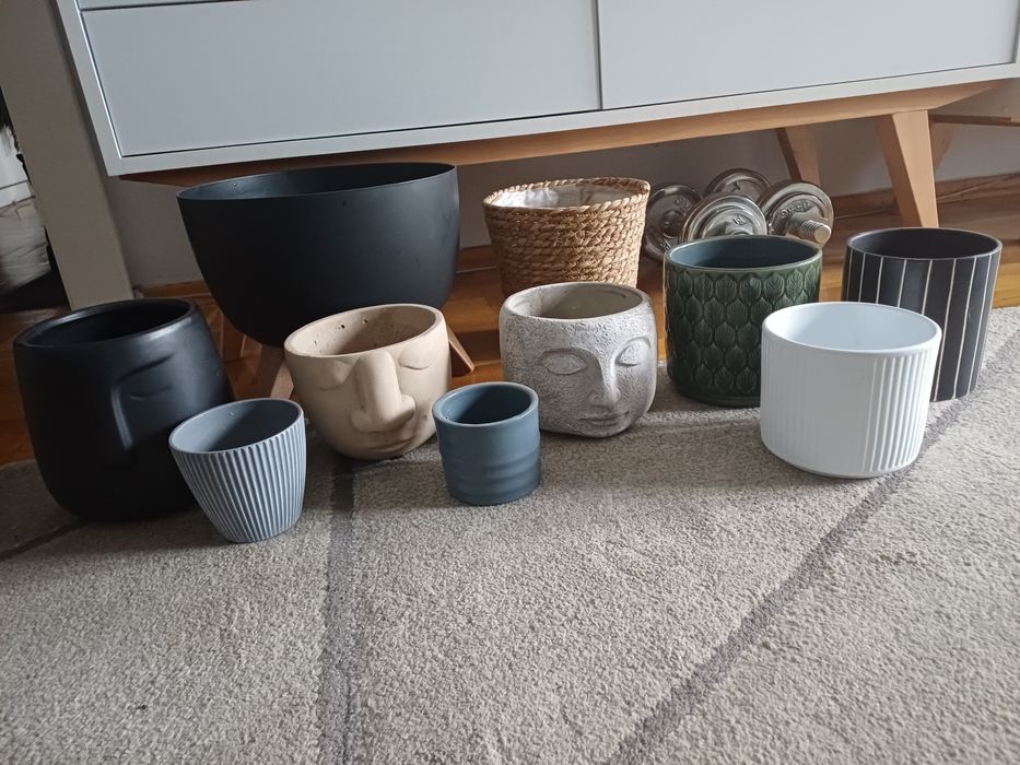 Doniczki, osłonki 10 szt