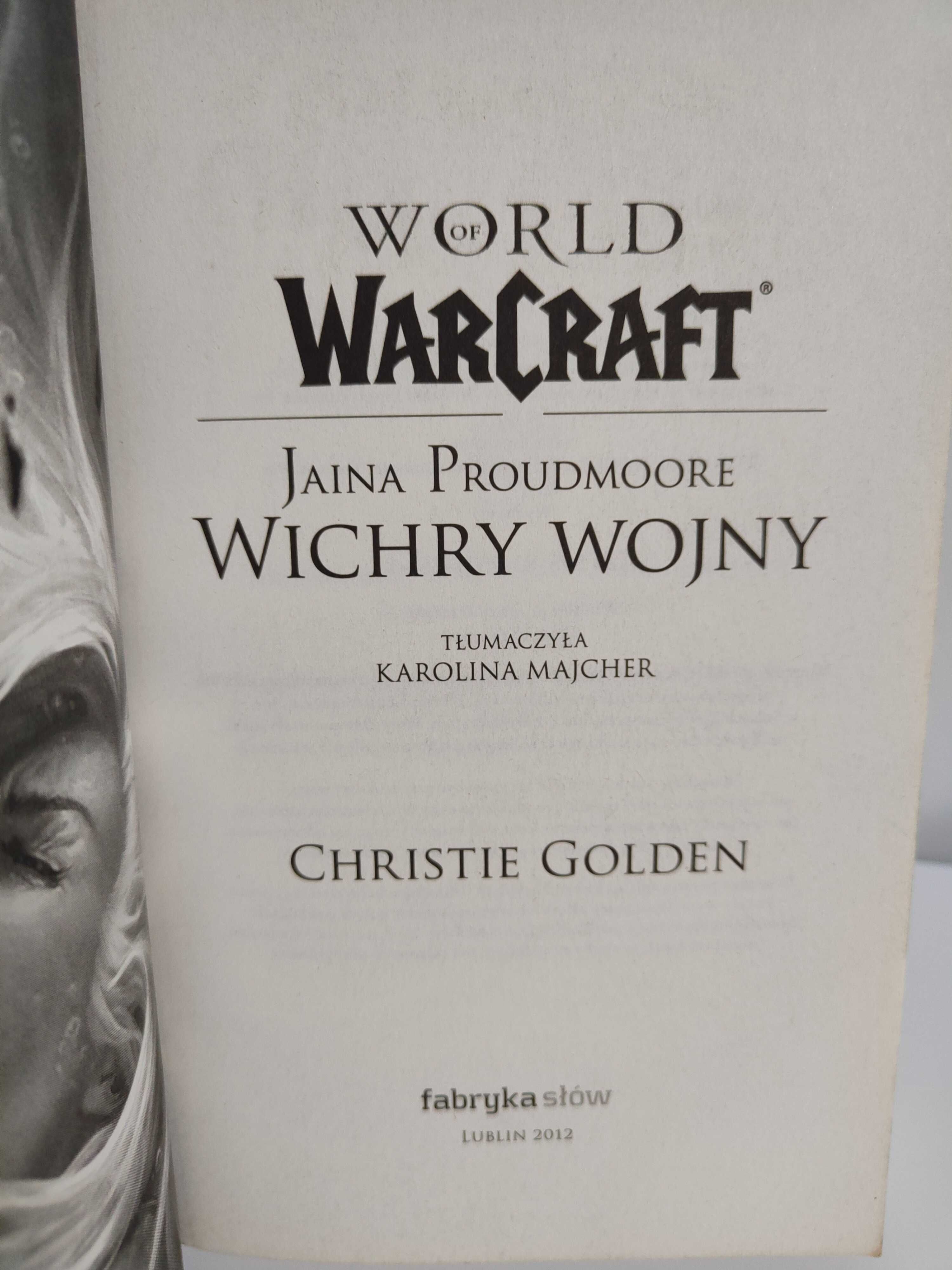 World od Warcraft: Jaina Proudmoore. Wichry wojny - Christie Golden