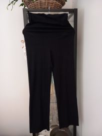 Czarne spodnie ciążowe Esmara r. 36 S