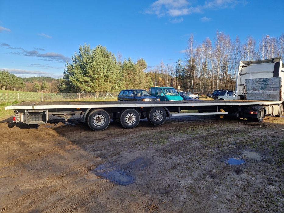 Naczepa Spier os podnoszona platforma