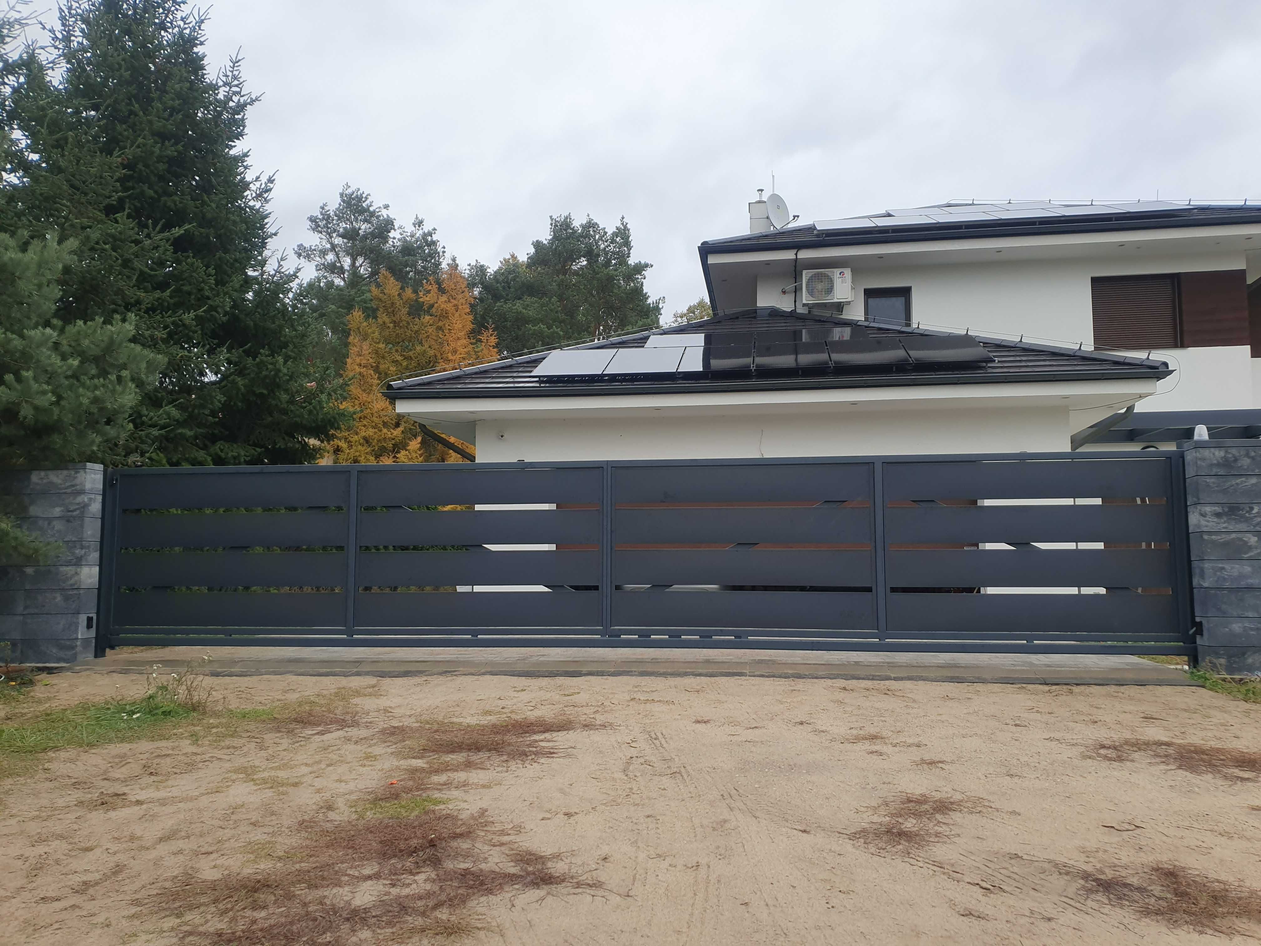 Ogrodzenia panelowe stalowe i aluminiowe z montażem – Bydgoszcz