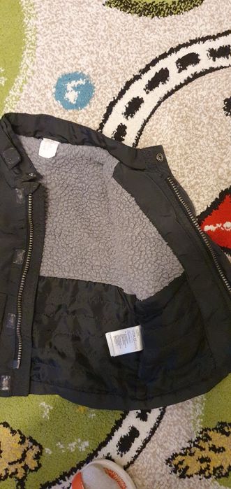 Kurtka chłopięca h&m, r. 74 ocieplana