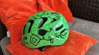 kask rowerowy zielony M