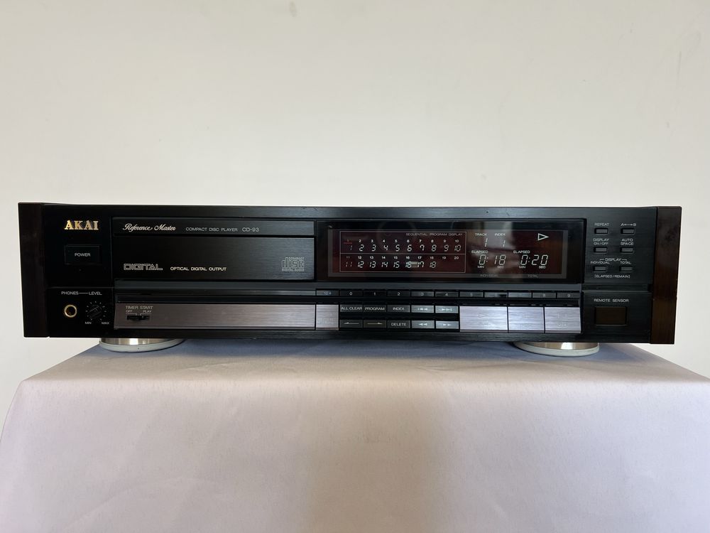 Wieża AKAI Tuner AT93 Magnetofon GX95MKII Kompakt CD93 wzmacniacz AM95