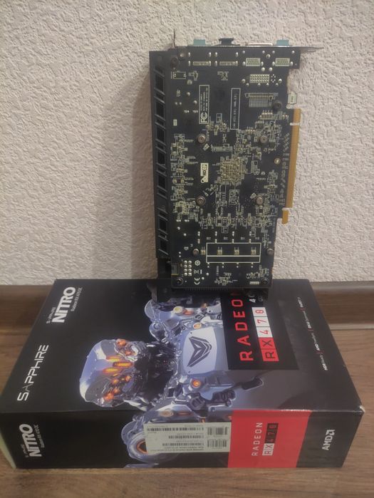 Відеокарта AMD Radeon Nitro RX470 OC