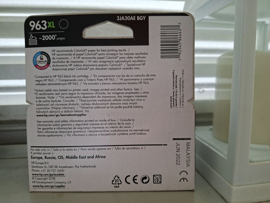 Tinteiros HP 963XL