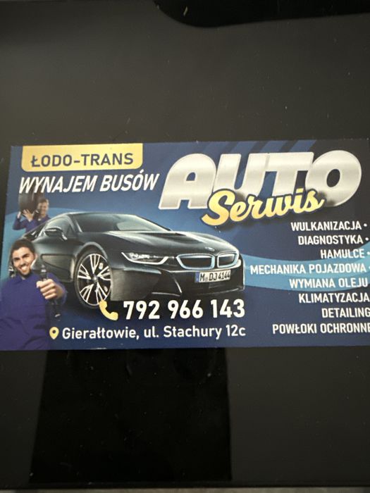 Usługi naprawy mechanika pojazdowa klocki oleje zawieszenie wulkanizac