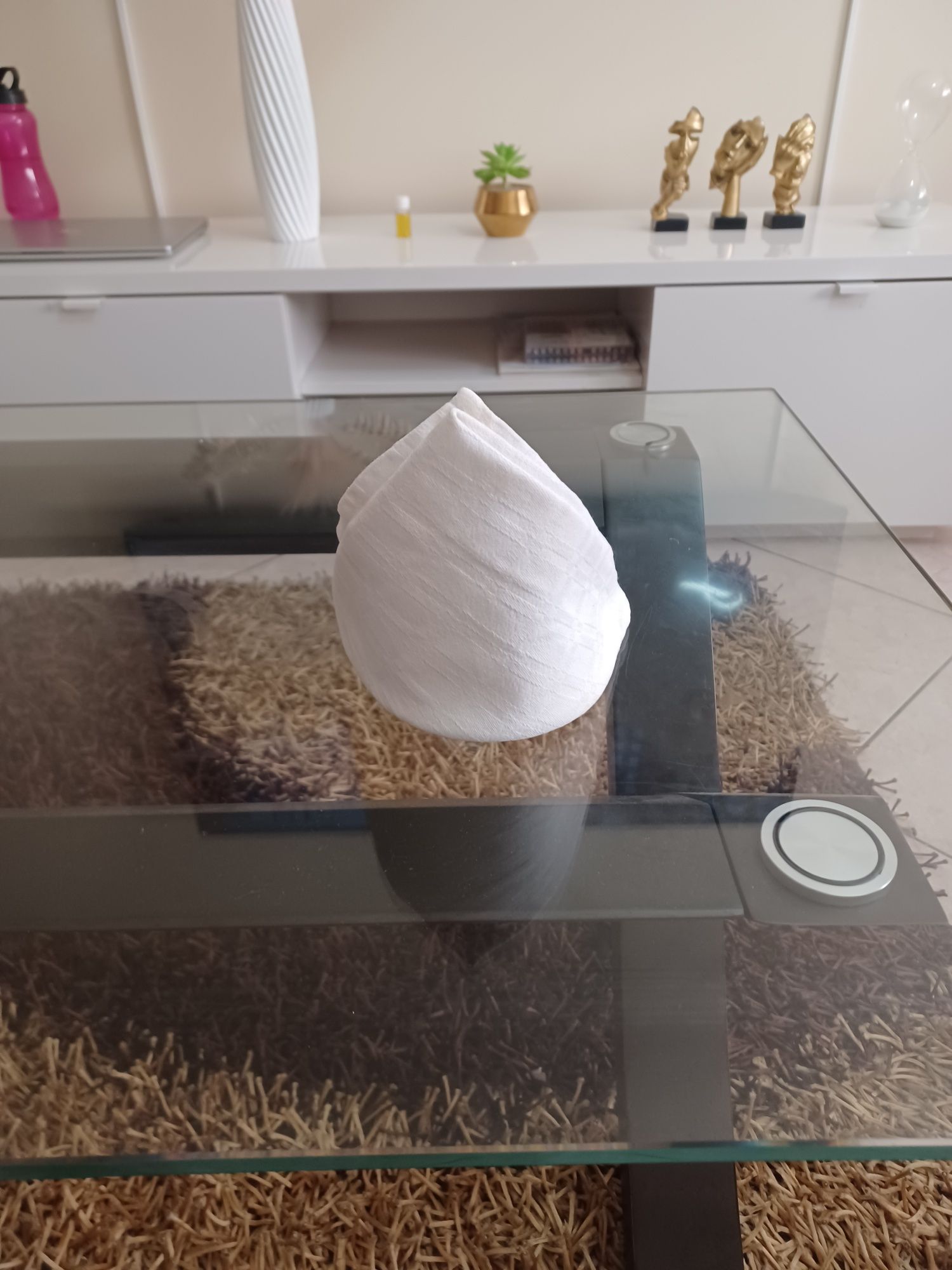 Toalhas de mesa.
