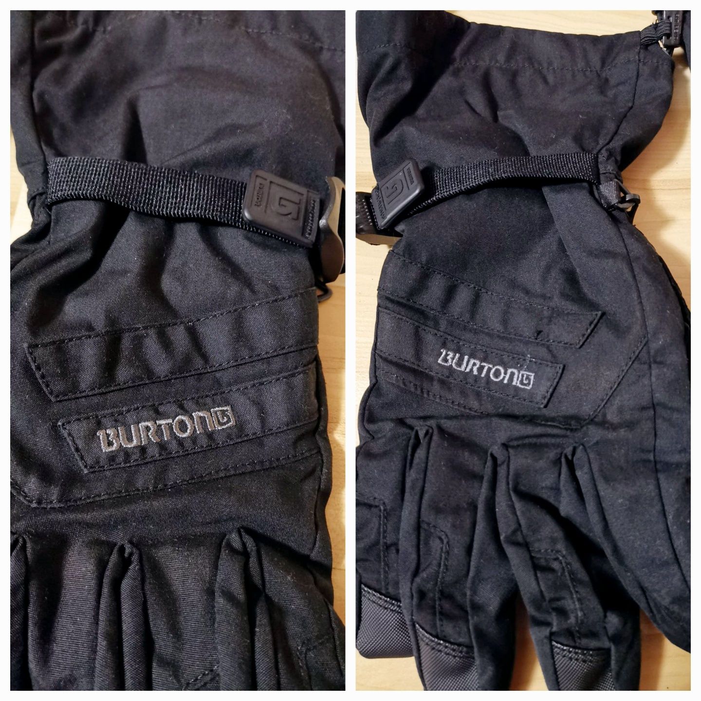 Rękawice snowboardowe Burton + ocieplacze, rozm XL